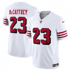 Christian McCaffrey San Francisco 49ers Nike Vapor F.U.S.E. Limited 2nd Alternate Jersey - White Christian McCaffrey San Francisco 49ers Nike Vapor F.U.S.E. Limited 2nd Alternate Jersey - White