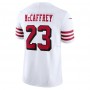 Christian McCaffrey San Francisco 49ers Nike Vapor F.U.S.E. Limited 2nd Alternate Jersey - White