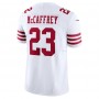 Christian McCaffrey San Francisco 49ers Nike Vapor F.U.S.E. Limited Jersey - White