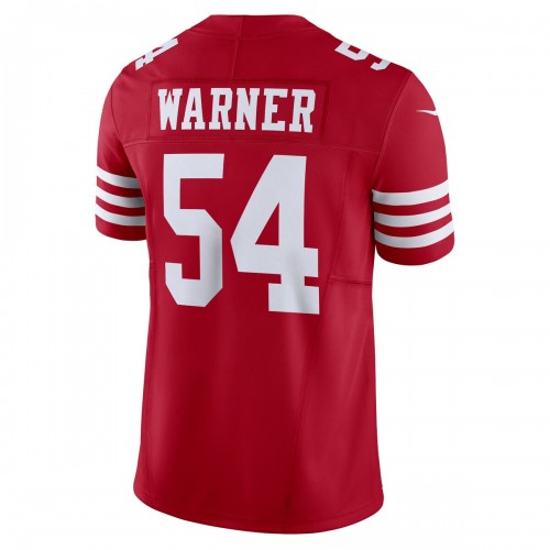 Fred Warner San Francisco 49ers Nike Vapor F.U.S.E. Limited  Jersey - Scarlet