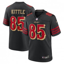 George Kittle San Francisco 49ers Nike 2025 Rivalries Collection Game Jersey - Black George Kittle San Francisco 49ers Nike 2025 Rivalries Collection Game Jersey - Black