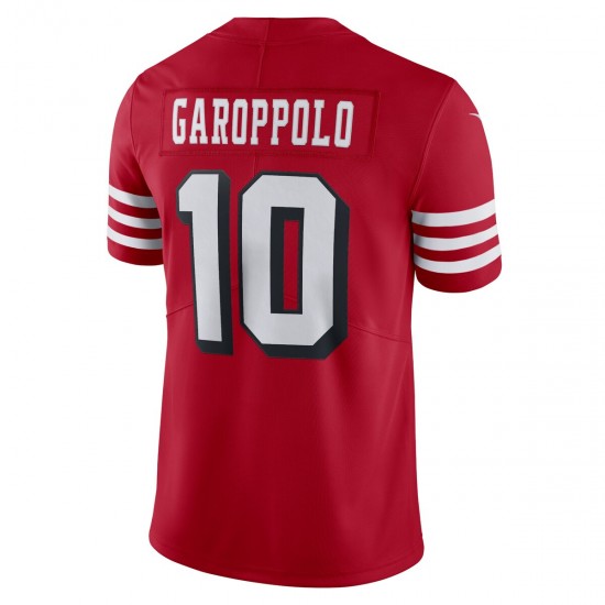 Jimmy Garoppolo San Francisco 49ers Nike Alternate Vapor Limited Jersey - Red