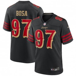 Nick Bosa San Francisco 49ers Nike 2025 Rivalries Collection Game Jersey - Black Nick Bosa San Francisco 49ers Nike 2025 Rivalries Collection Game Jersey - Black