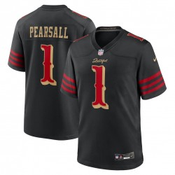 Ricky Pearsall San Francisco 49ers Nike 2025 Rivalries Collection Game Jersey - Black Ricky Pearsall San Francisco 49ers Nike 2025 Rivalries Collection Game Jersey - Black