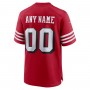 San Francisco 49ers Nike Alternate Custom Game Jersey - Scarlet