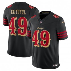 The Faithful San Francisco 49ers Nike 2025 Rivalries Collection Limited Jersey - Black The Faithful San Francisco 49ers Nike 2025 Rivalries Collection Limited Jersey - Black