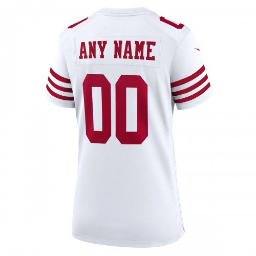 San Francisco 49ers Nike Women's Game Custom Jersey - White