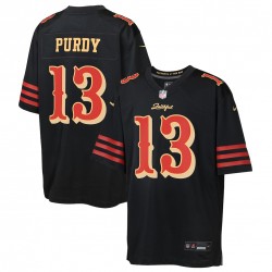 Brock Purdy San Francisco 49ers Nike Youth 2025 Rivalries Collection Game Jersey - Black Brock Purdy San Francisco 49ers Nike Youth 2025 Rivalries Collection Game Jersey - Black