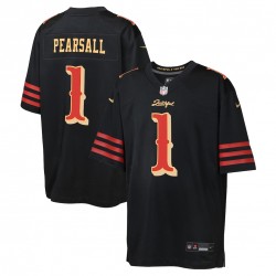 Ricky Pearsall San Francisco 49ers Nike Youth 2025 Rivalries Collection Game Jersey - Black Ricky Pearsall San Francisco 49ers Nike Youth 2025 Rivalries Collection Game Jersey - Black
