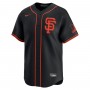 San Francisco Giants Nike  Alternate Limited Custom Jersey – Black