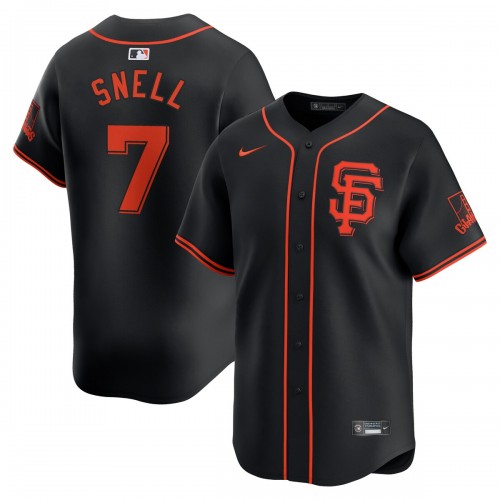 Blake Snell San Francisco Giants Nike Alternate Limited Jersey - Black