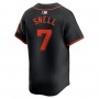 Blake Snell San Francisco Giants Nike Alternate Limited Jersey - Black