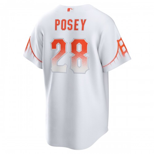 Buster Posey San Francisco Giants Nike 2021 City Connect Replica Player Jersey - White