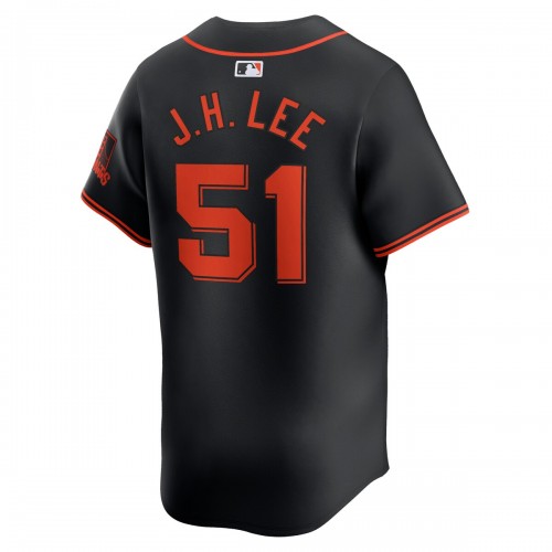 Jung Hoo Lee San Francisco Giants Nike Alternate Limited Player Jersey - Black