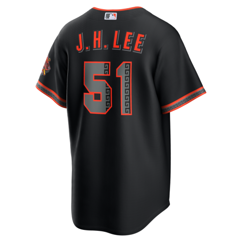 Jung Hoo Lee San Francisco Giants Nike Alternate Stadium Jersey - Black Jung Hoo Lee San Francisco Giants Nike Alternate Stadium Jersey - Black
