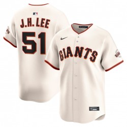 Jung Hoo Lee San Francisco Giants Nike Home Limited Player Jersey - Cream Jung Hoo Lee San Francisco Giants Nike Home Limited Player Jersey - Cream