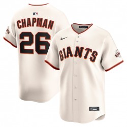 Matt Chapman San Francisco Giants Nike Home Limited Player Jersey - Cream Matt Chapman San Francisco Giants Nike Home Limited Player Jersey - Cream