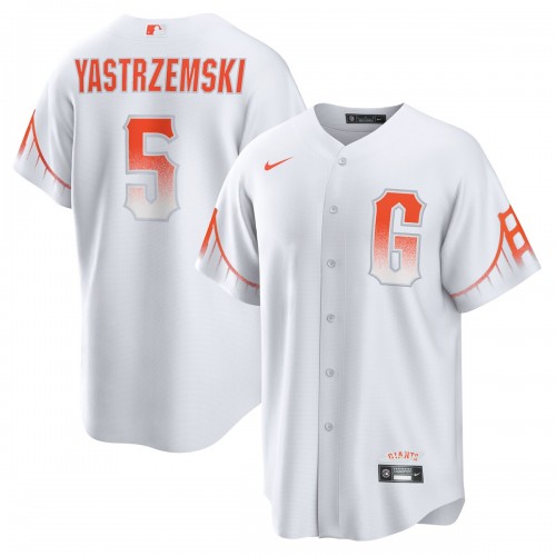 Mike Yastrzemski San Francisco Giants Nike 2021 City Connect Replica Player Jersey - White