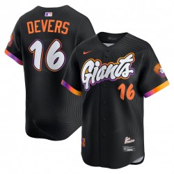 Rafael Devers San Francisco Giants Nike 2025 City Connect Limited Player Jersey - Black Rafael Devers San Francisco Giants Nike 2025 City Connect Limited Player Jersey - Black