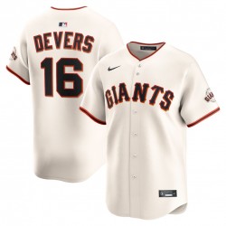 Rafael Devers San Francisco Giants Nike Home Limited Player Jersey - Cream Rafael Devers San Francisco Giants Nike Home Limited Player Jersey - Cream