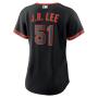 Jung Hoo Lee San Francisco Giants Nike Women's Alternate Replica Jersey - Black Jung Hoo Lee San Francisco Giants Nike Women's Alternate Replica Jersey - Black