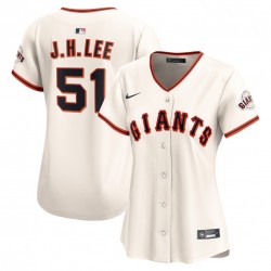 Jung Hoo Lee San Francisco Giants Nike Women's Home Limited Jersey - Cream Jung Hoo Lee San Francisco Giants Nike Women's Home Limited Jersey - Cream