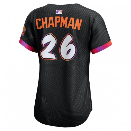 Matt Chapman San Francisco Giants Nike Women's 2025 City Connect Limited Jersey - Anthracite Matt Chapman San Francisco Giants Nike Women's 2025 City Connect Limited Jersey - Anthracite