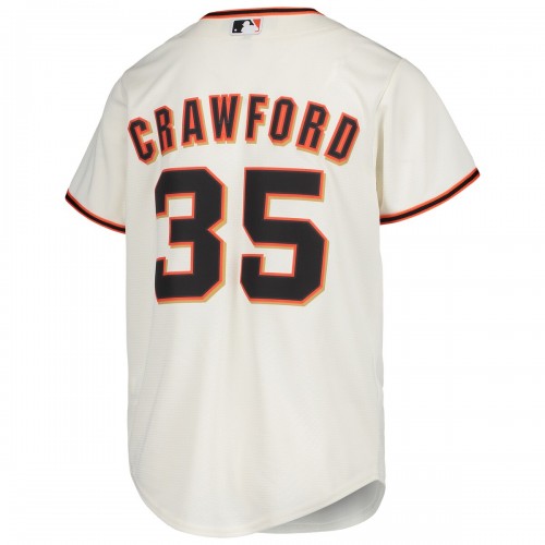 Brandon Crawford San Francisco Giants Nike Youth Alternate Replica Player Jersey - Cream