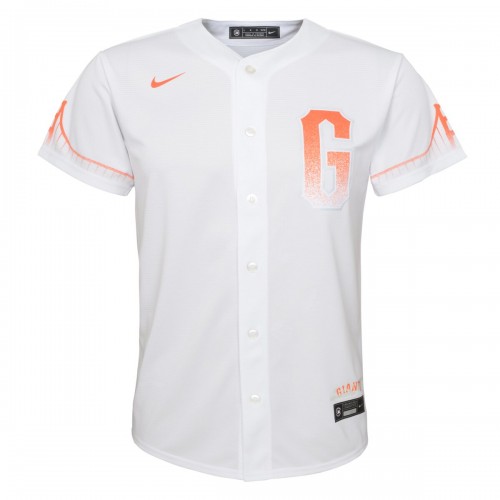 Brandon Crawford San Francisco Giants Nike Youth City Connect Replica Player Jersey - White