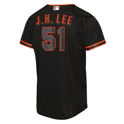 Jung Hoo Lee San Francisco Giants Nike Youth Alternate 2 Replica Jersey - Black Jung Hoo Lee San Francisco Giants Nike Youth Alternate 2 Replica Jersey - Black