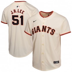 Jung Hoo Lee San Francisco Giants Nike Youth Home Player Game Jersey - Cream Jung Hoo Lee San Francisco Giants Nike Youth Home Player Game Jersey - Cream