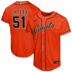Jung Hoo Lee San Francisco Giants Nike Youth Alternate Replica Jersey - Orange Jung Hoo Lee San Francisco Giants Nike Youth Alternate Replica Jersey - Orange