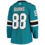 Brent Burns San Jose Sharks adidas Home Authentic Team Player Jersey - Teal