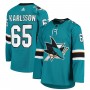 Erik Karlsson San Jose Sharks adidas Home Authentic Team Player Jersey - Teal