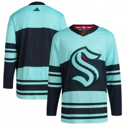 Seattle Kraken adidas Reverse Retro 2.0 Authentic Blank Jersey - Teal Seattle Kraken adidas Reverse Retro 2.0 Authentic Blank Jersey - Teal