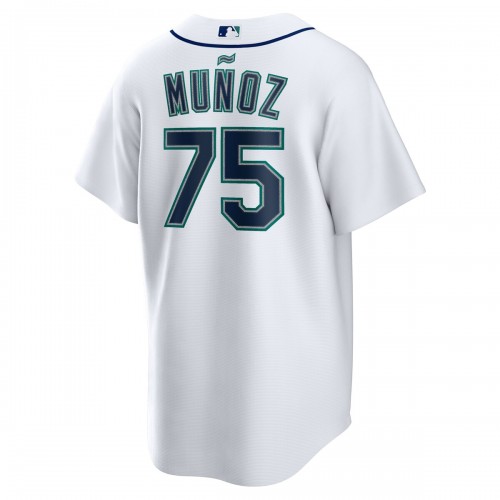 Andrés Muñoz Seattle Mariners Nike Home  Replica Player Jersey - White