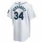 Felix Hernandez Seattle Mariners Nike 2023 Hall of Fame Home Replica Player Jersey - White