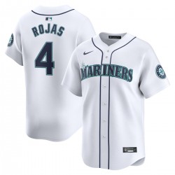 Josh Rojas Seattle Mariners Nike Home Limited Player Jersey - White Josh Rojas Seattle Mariners Nike Home Limited Player Jersey - White