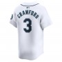 J.P. Crawford Seattle Mariners Nike Home Limited Player Jersey - White