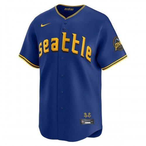 Julio Rodríguez Seattle Mariners Nike City Connect Limited Player Jersey - Royal