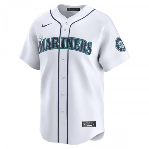 Mitch Garver Seattle Mariners Nike Home Limited Player Jersey – White