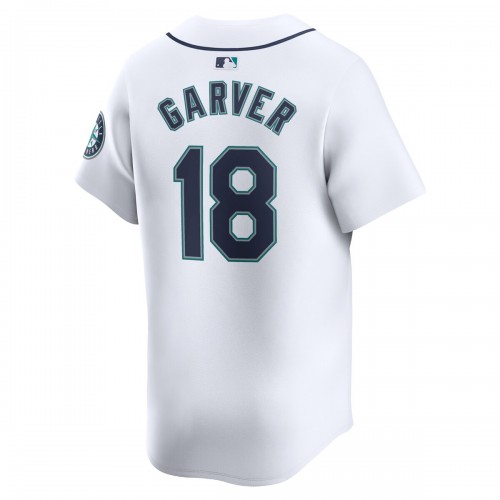 Mitch Garver Seattle Mariners Nike Home Limited Player Jersey – White