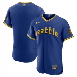 Seattle Mariners Nike 2023 City Connect Authentic Jersey - Royal Seattle Mariners Nike 2023 City Connect Authentic Jersey - Royal
