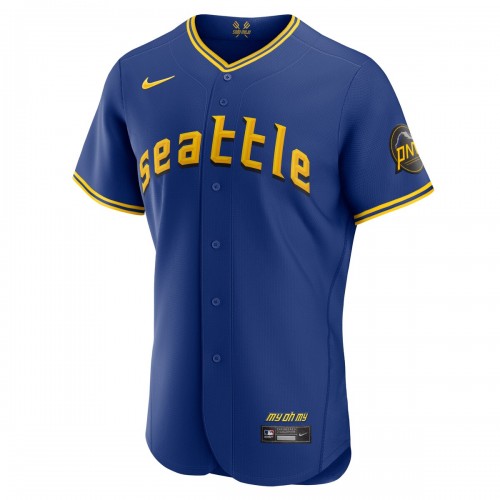 Seattle Mariners Nike 2023 City Connect Authentic Jersey - Royal Seattle Mariners Nike 2023 City Connect Authentic Jersey - Royal