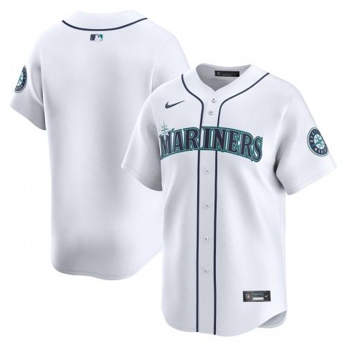 Seattle Mariners Nike Home Limited Jersey - White