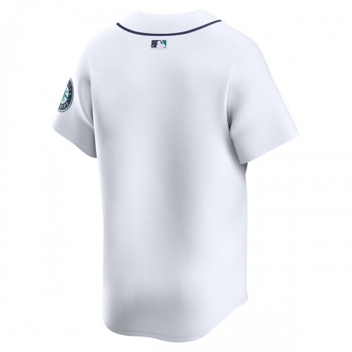 Seattle Mariners Nike Home Limited Jersey - White