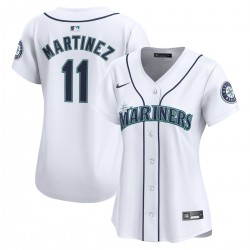 Edgar Martinez Seattle Mariners Nike Women's Home Limited Player Jersey - White Edgar Martinez Seattle Mariners Nike Women's Home Limited Player Jersey - White