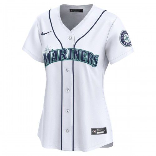 Julio Rodríguez Seattle Mariners Nike Women's Home Limited Player Jersey - White