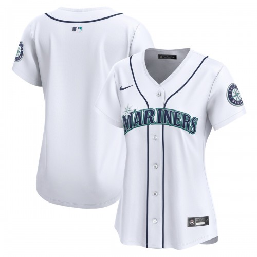 Seattle Mariners Nike Women's Home Limited Jersey - White