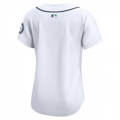 Seattle Mariners Nike Women's Home Limited Jersey - White